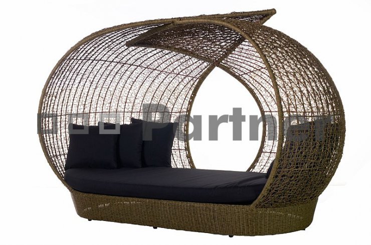 Zahradní lehátko - Kokon pod hvězdami1