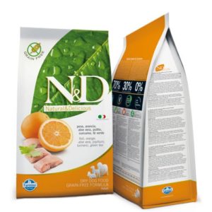 N&D Grain Free DOG Adult Fish & Orange 2,5kg